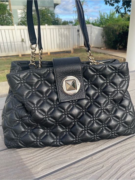 kate spade Handbags - Kate Spade Black Quilted Shoulder Bag